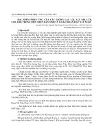 Đặc điểm phản ứng của các giống lạc l24, l23, l08, ltb, lcb, lbk trong điều kiện hạn sinh lý ở giai đoạn hạt nảy mầm