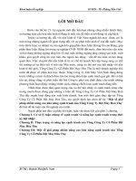 Một số giải pháp nhằm nâng cao khả năng cạnh tranh của Tổng Công Ty Dệt May Hoà Thọ