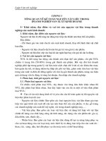 Công tác kế toán nguyên vật liệu tại Công ty TNHH Tư vấn sản xuất giấy Hoàng Hà