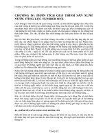 Phân tích và khắc phục nhằm nâng cao chất lượng sản phẩm nước tăng lực Number One