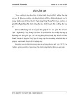 Giải pháp hạn chế rủi ro tín dụng tại sở giao dịch I, Vietinbank