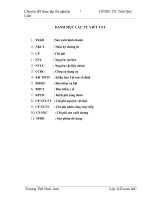 “ Kế toán chi phí sản xuất và tính giá thành sản phẩm tại công ty Cổ phần Nhựa Bạch Đằng