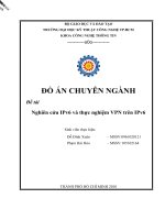 Nghiên cứu IPv6 và thực nghiệm VPN trên IPv6