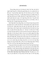 Nâng cao hiệu quả hoạt động tín dụng tài trợ Xuất Nhập khẩu tại Sở Giao Dịch Ngân hàng Ngoại Thương Việt Nam