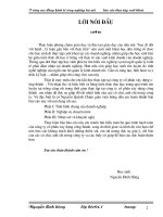 Báo cáo thực tập - Kinh tế