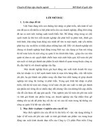 Hoàn thiện kế toán chi phí sản xuất và tính giá thành sản phẩm xây lắp tại Công ty Cổ phần Xây dựng lắp máy Điện nước Hà Nội