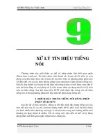 Xây dựng bộ điều khiển và nhận dạng tiếng nói phần 10