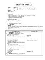 Giáo án Chính tả - Lớp 2 - Một trí khôn hơn trăm trí khôn