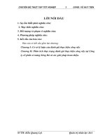 Phân tích thực trạng đánh giá thực hiện công việc tại Công ty cổ phần xi măng Sông Đà và các giải pháp hoàn thiện