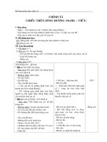 Tài liệu Giáo án môn chính tả lớp 3 - Tuần 12