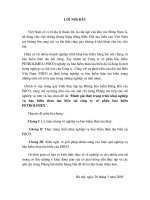 Đánh giá thực trạng triển khai nghiệp vụ Bảo Hiểm thân tàu biển tại Cty cổ phần Bảo Hiểm PETROLIMEX