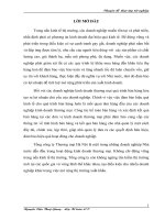 Hoàn thiện kế toán bán hàng và xác định kết quả bán hàng tại Tổng công ty Thương mại Hà Nội