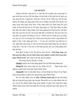 Giải pháp nâng cao hiệu quả huy động vốn tại Agribank thanh xuân