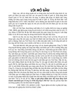 Một số giải pháp nhằm thúc đẩy hoạt động kinh doanh cuất khẩu quế ở Công ty XNK tổng hợp I – Hà Nội