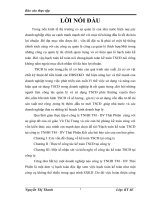 Hạch toán kế toán TSCĐ tại công ty TNHH TM - DV Thái Phiên