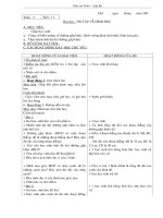 Giáo án Toán học -  Lớp 3 - Học kỳ I - Tuần 3,4