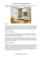 Tư vấn cửa sổ hợp phong thủy