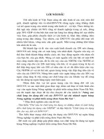 Nâng cao chất lượng tín dụng đối với doanh nghiệp vừa và nhỏ tại Agribank Nam Hà Nội