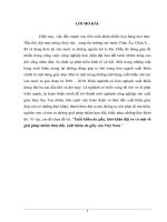 Xuất khẩu da giầy, khó khăn đặt ra và một số giải pháp nhằm thúc đẩy xuất khẩu da giầy của Việt Nam