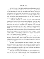 Hoàn thiện nghiệp vụ kế toáncho vay tại  SGDI