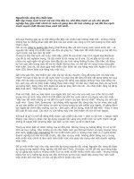 Nguyên tắc vàng cho chiến lược