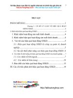 Một số giải pháp nhằm góp phần nâng cao hiệu quả hoạt động sản xuất kinh doanh.doc