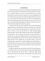 Hoàn thiện kế toán lưu chuyển hàng hoá của công ty TNHH Dược Phẩm Hoàng Gia