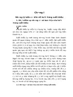 Xuất khẩu của việt nam trong thời gian qua và ảnh hưởng của cuộc khủng hoàn tài chính tiền tệ châu á tới hoạt động xuất khẩu