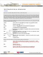 English for Tourism and Hospitality 25