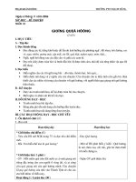 Giáo án lớp 3 - tuần  10