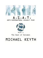 Anti-Supernatural Assault Team- Book 1- The Seal of Solomon- Part 1