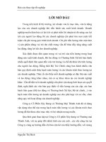 Hoàn thiện hạch toán (lao động), tiền lương và các khoản trích theo lương tại Công ty Cổ Phần Xây dựng và Thường Mại Thành Anh