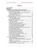 Một số giải pháp chủ yếu nhằm thúc đẩy xuất khẩu mặt hàng nông sản tại Công ty xuất nhập khẩu tổng hợp I