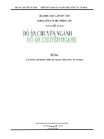 Xây dựng mô hình thiết kế mạng cho công ty tin học