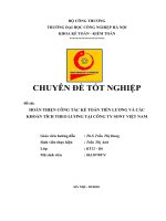 Hoàn thiện công tác kế toán tiền lương và các khoản trích theo lương tại Cty SONY VN (2)