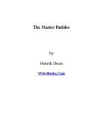 The Master Builder