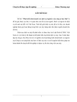 Phát triển kinh doanh các dịch vụ logistics của công ty Sao Mai