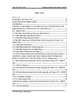 Hoàn thiện kế toán thanh toán với khách hàng và nhà cung cấp tại Công ty Cổ phần Tập đoàn Phát triển Công nghệ và Đầu tư