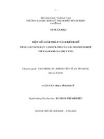 Một số giải pháp tài chính để nâng cao năng lực cạnh tranh của các doanh nghiệp.pdf