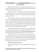 Đẩy mạnh tiêu thụ hàng may mạc của chi nhánh công ty may việt tiến tại hà nội