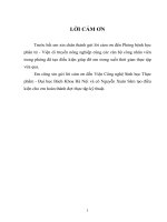 Bệnh học thực vật và kỹ thuật phân lập nấm bệnh và nấm đối kháng