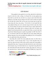 Một số vấn đề về đầu tư phát triển công nghiệp vùng KTTĐ Bắc Bộ.DOC