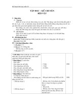 Giáo án môn Tập đọc lớp 3 - tuần 25