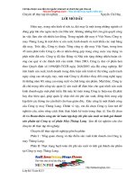 Luận văn Kế toán Tập hợp CPSX và Tính Giá thành sản phẩm.doc