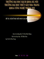 Hệ hỗ trợ chẩn đoán loại hỏng máy điện thoại