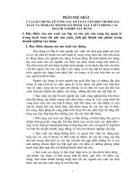 Kế toán CPSX & tính GTSP xây lắp trong các doanh nghiệp xây dựng ( Cty xây dựng số 2 – Tổng Cty xây dựng HN)