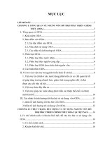 Thực trạng và biện pháp sử dụng hiệu quả nguồn vốn hỗ trợ phát triển chính thức ODA.DOC