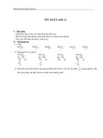 Tài liệu tiết ôn lớp 3 - tuần 16