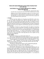 Nghiên cứu sản xuất starter của nấm Mucoz và ứng dụng trong sản xuất chao phần 2