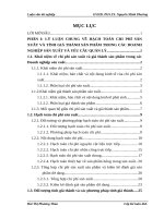 Hoàn thiện kế toán chi phí sản xuất và tính giá thành sản phẩm tại Công ty cổ phần xi măng Sông Đà